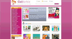 Desktop Screenshot of cicibarbie.com