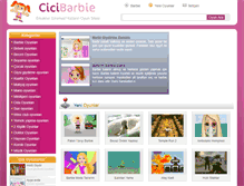 Tablet Screenshot of cicibarbie.com